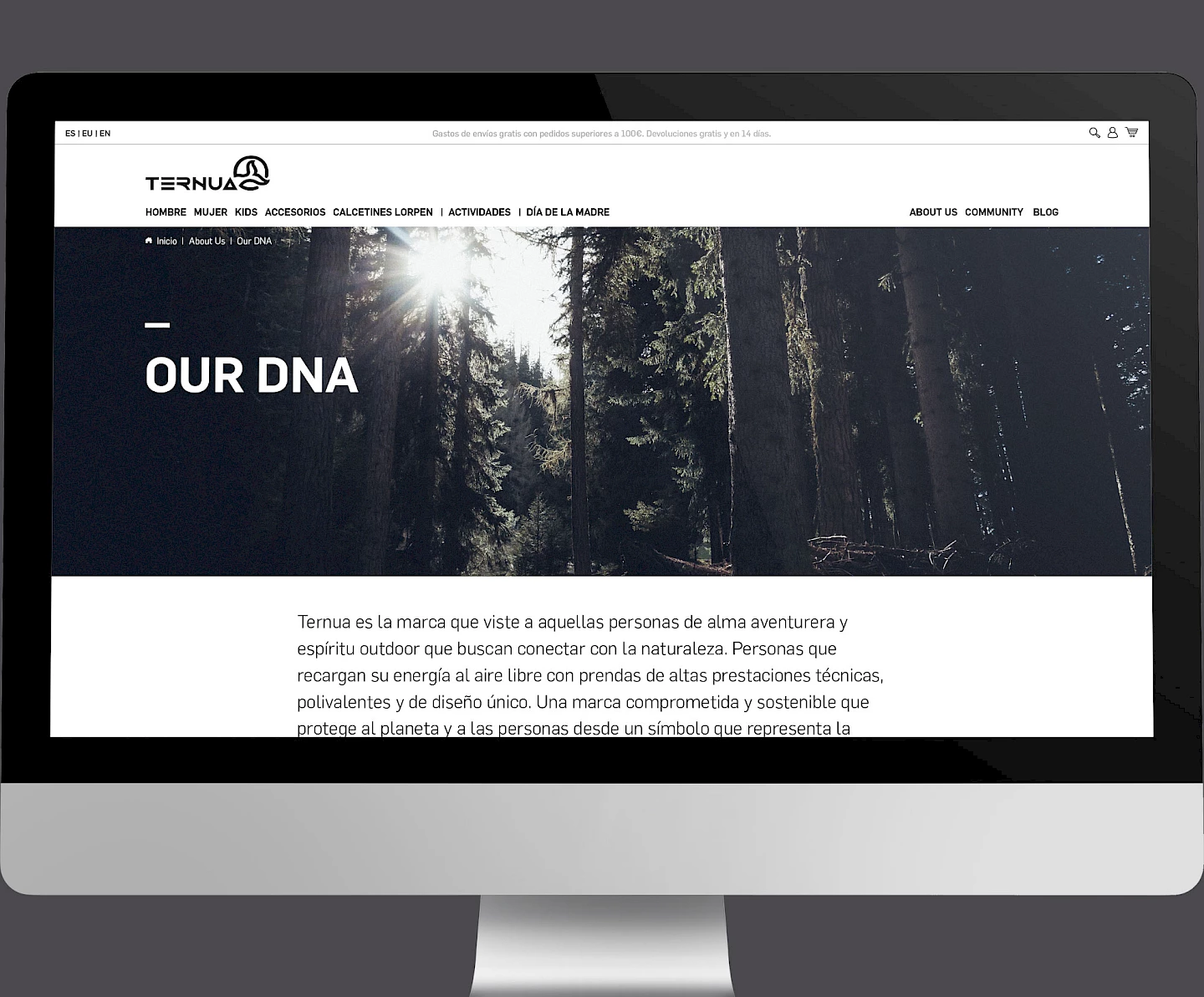 move ternua design wireframe digital website branding 02 