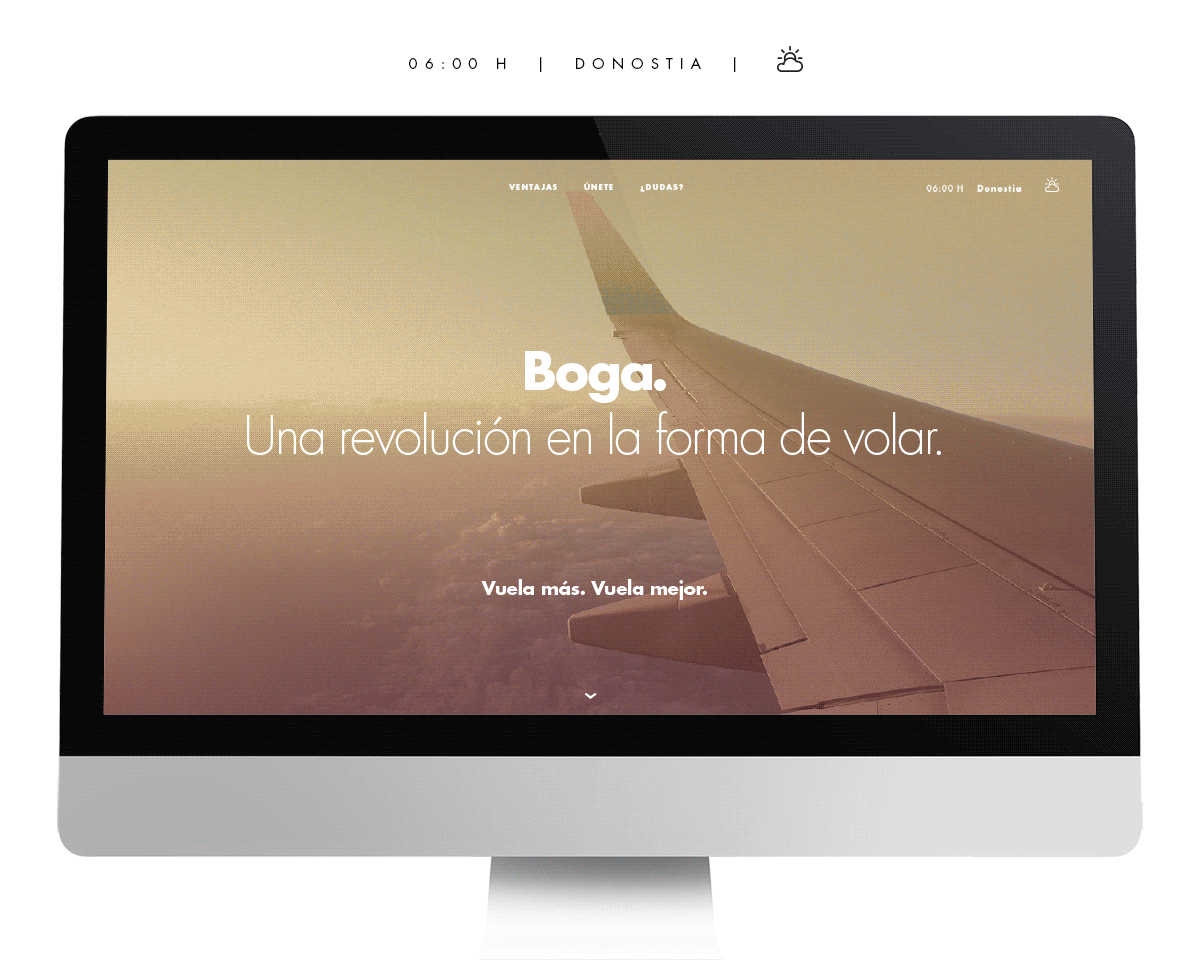 branding design app 01 boga narrative airline digital web move anim 