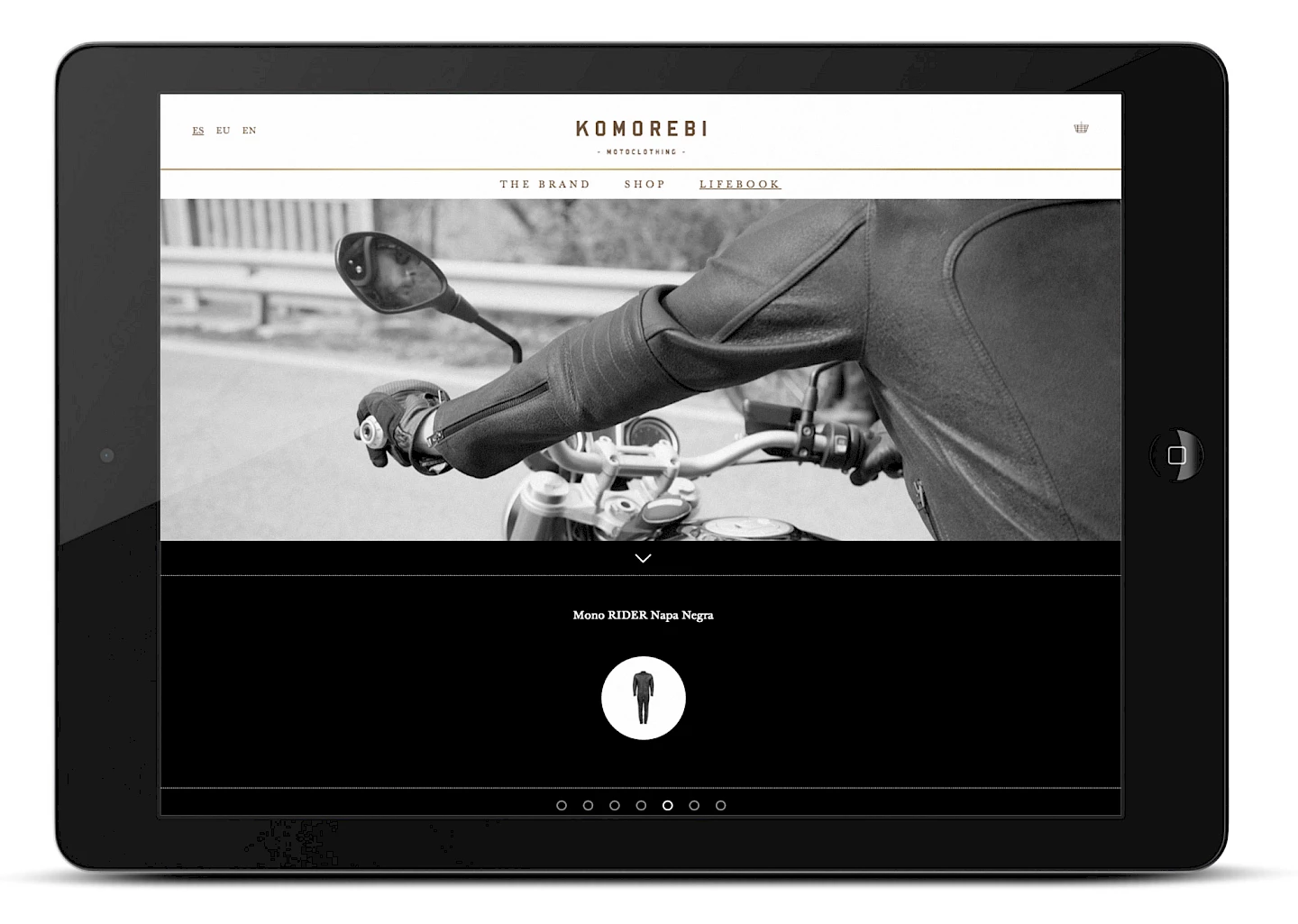 narrative website design naming move branding 03 komorebi motoclothing 