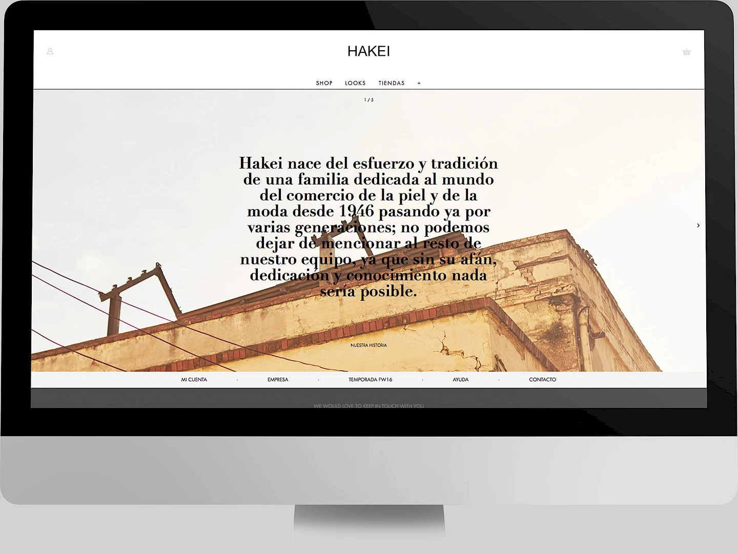 fashion 01 hakei branding digital web move design website 