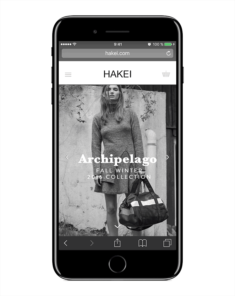 fashion responsive 02 move website digital design hakei branding 