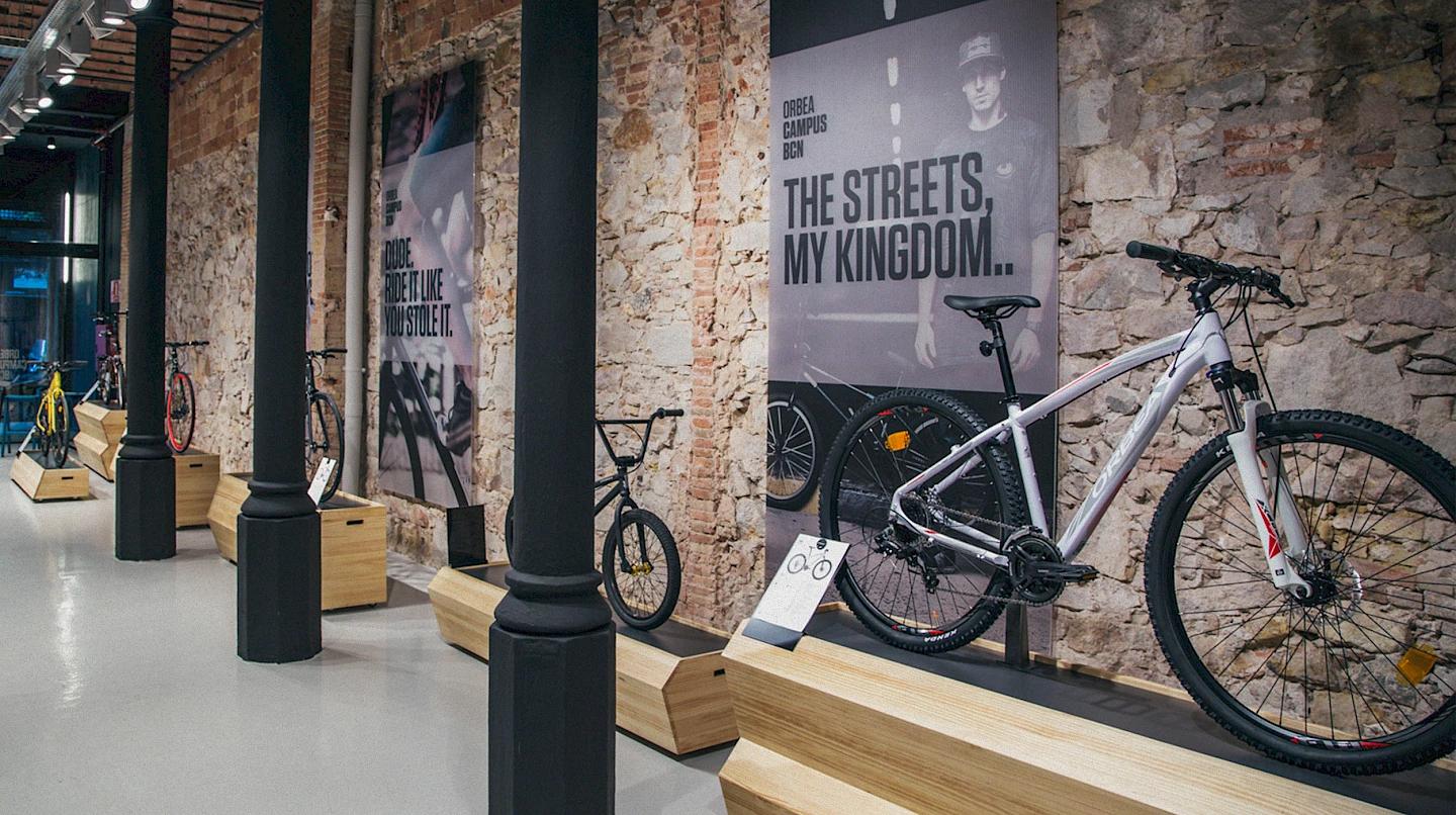 sports orbea design branding narrative lifestyle shop spaces interiorismo move 04 