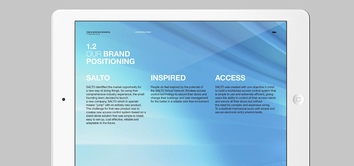 branding salto 002 subbrands move control technology accesos de brand engineering animacion print book 