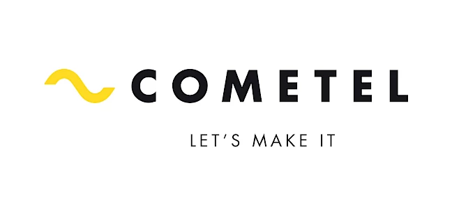 logotipo technology claim cometel 2 branding design move 