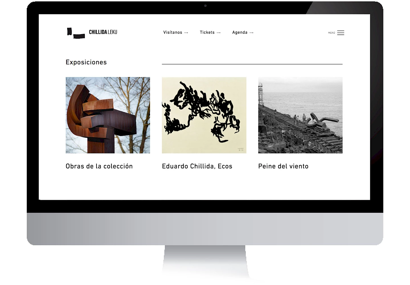 leku move media branding digital museo chillida website 03 culture social 