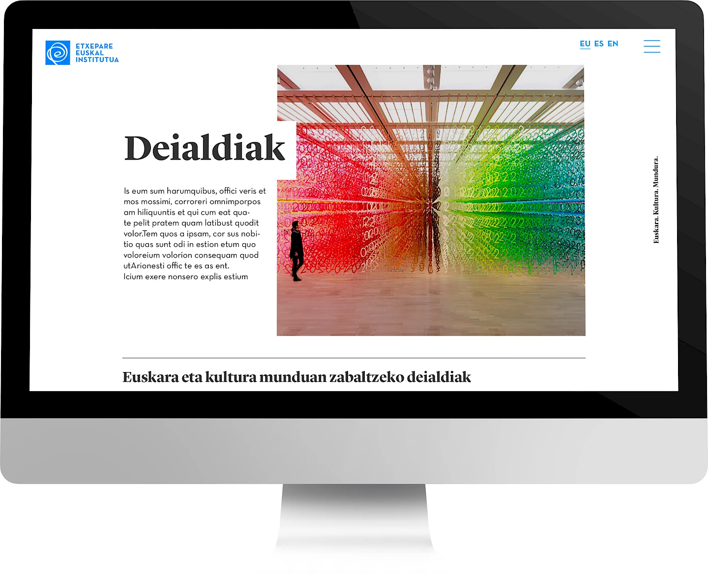website 03 branding etxepare narrative design 1 spaces move digital 