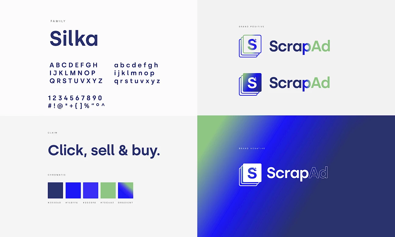 scrapad move 2 industrial digital branding guidelines scrap webapp graphic branding 