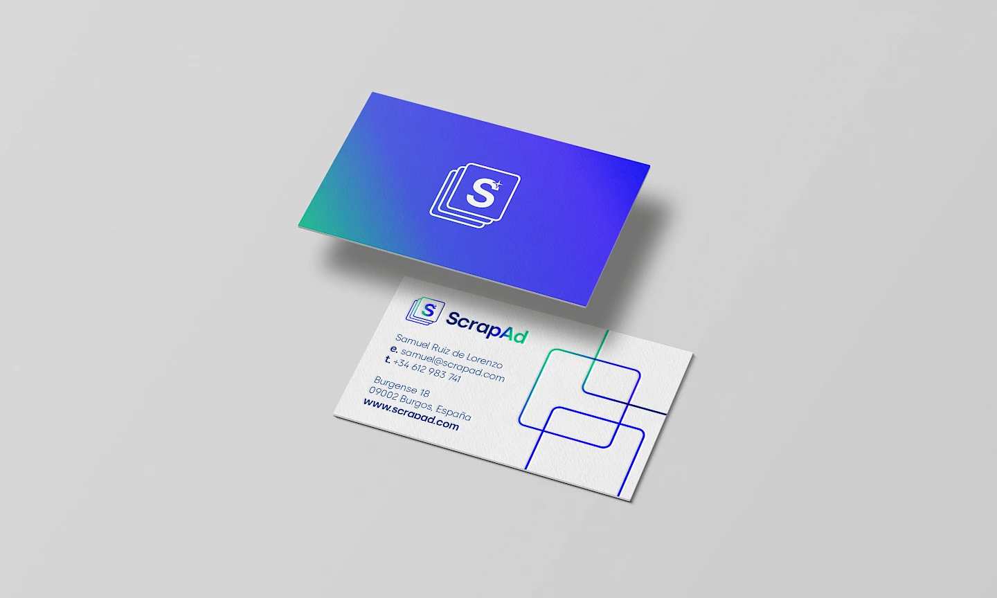 branding webapp scrap slider industrial scrapad business cards branding move digital 